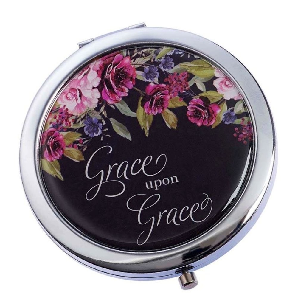 'GRACE UPON GRACE' MIRROR COMPACT
